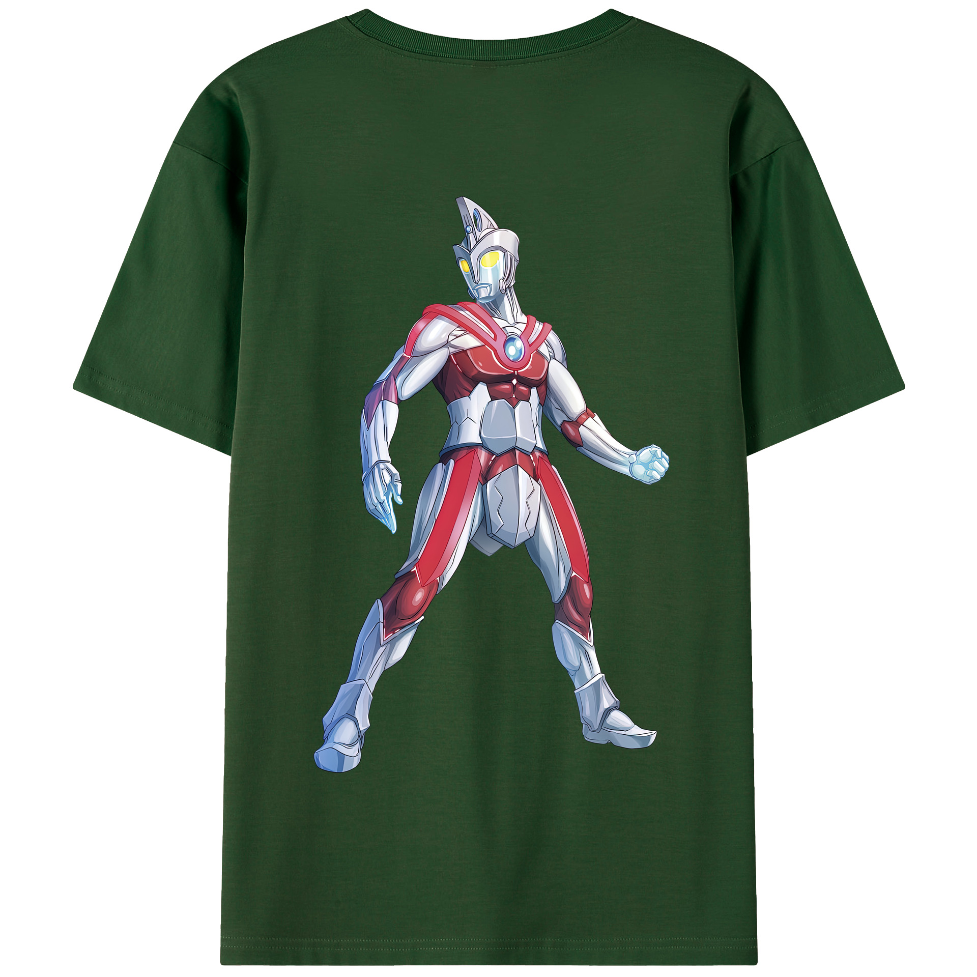 （画像用） ウルトラマン Ultraman 綿100％半袖Tシャツ（背面プリント）